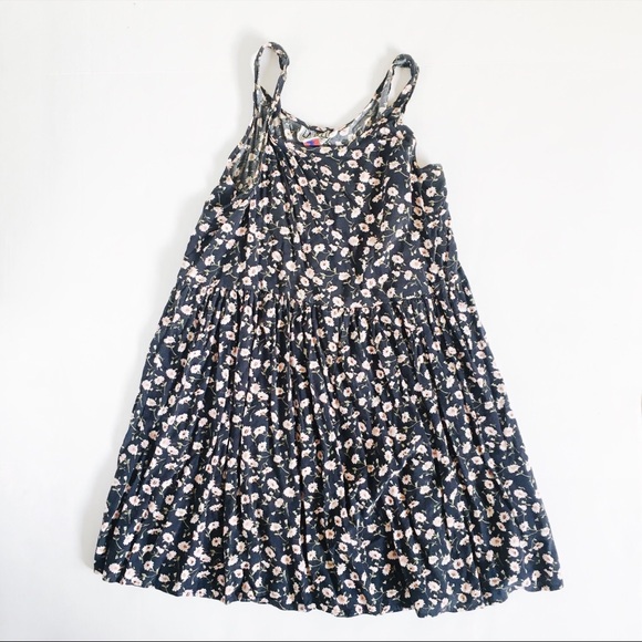 Vintage Dresses & Skirts - Vintage floral tank top babydoll dress